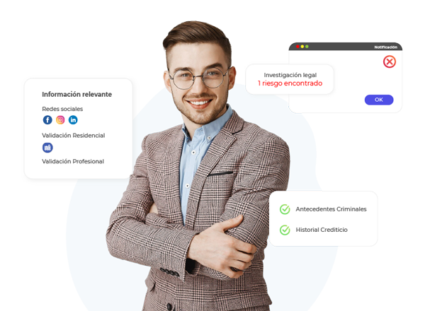 Proceso de Background Check laboral para verificación de antecedentes